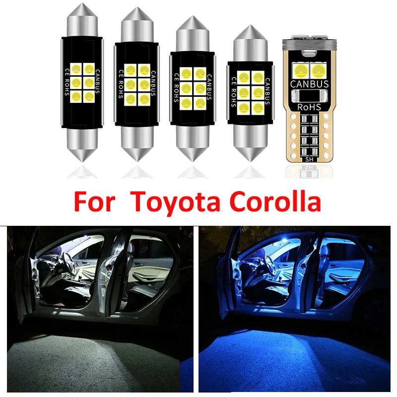 11x Canbus Error Free LED Interior Light Kit Package For Toyota Corolla 2019 2020 Map Dome Trunk License Light Car Accessories
11x Canbus Error Free LED Interior Light Kit Package For Toyota Corolla 2019 2020 Map Dome Trunk License Light Car Accessories