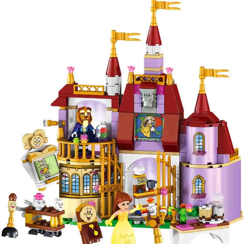 37001 Beauty And The Beast Princess Castle Building Blocks Sets Brick Compatible Legoinglys 41067 Playmobil Toys For Children
37001 Beauty And The Beast Princess Castle Building Blocks Sets Brick Compatible Legoinglys 41067 Playmobil Toys For Children