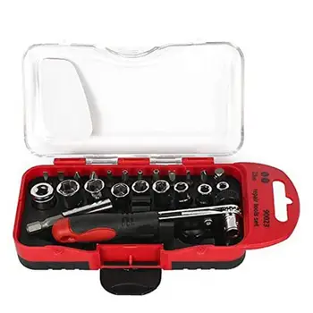 Multifunction Screwdriver Set Spanner Tool Set Car Ratcheting Wrench Set for 23pcs 
Multifunction Screwdriver Set Spanner Tool Set Car Ratcheting Wrench Set for 23pcs