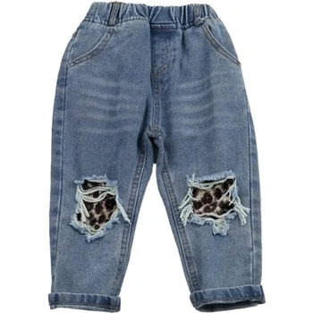 WLG boys girls casual jeans kids autumn denim blue holes leopard pattern trousers baby all match jean 2-6 years
WLG boys girls casual jeans kids autumn denim blue holes leopard pattern trousers baby all match jean 2-6 years
