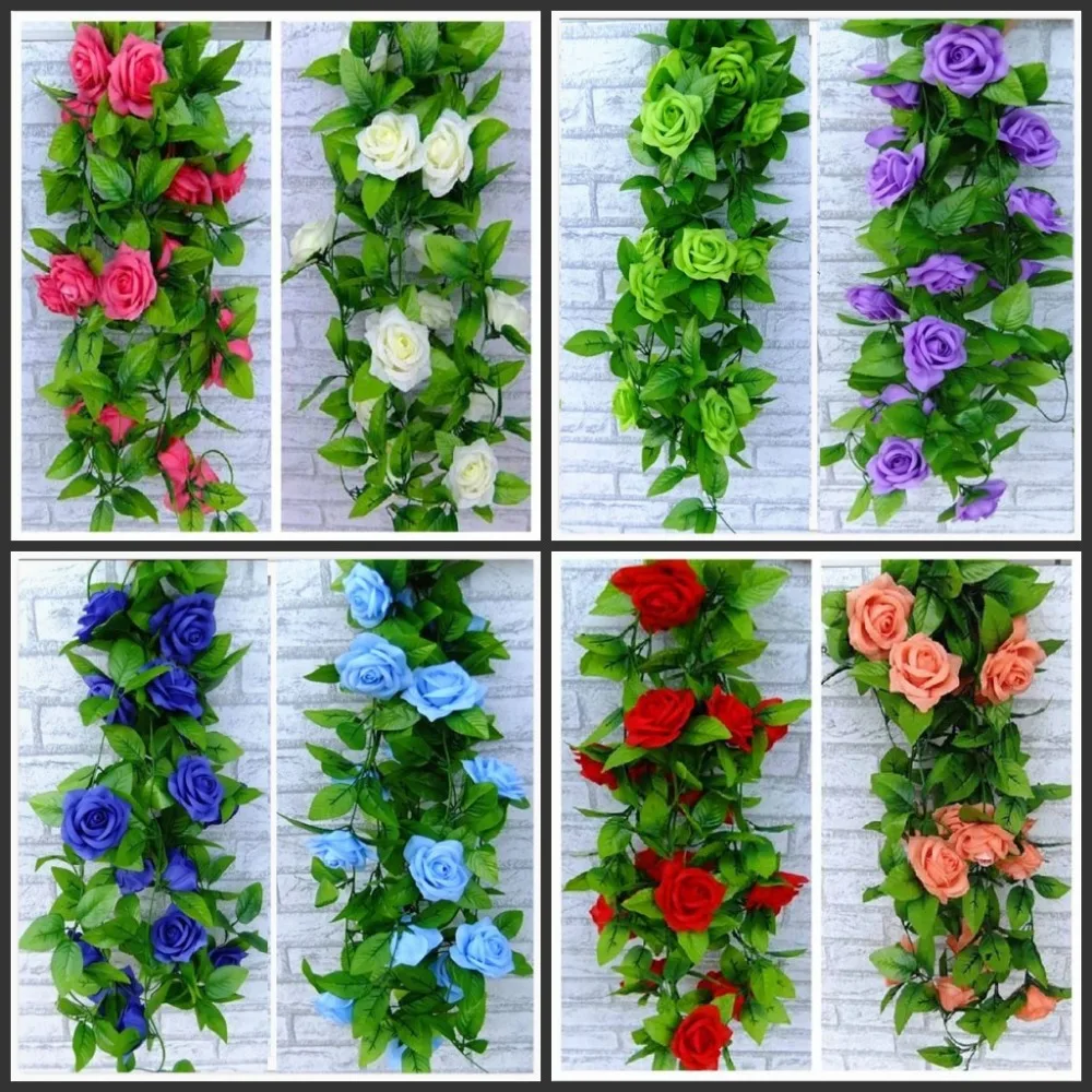 2019 New Wedding Blue And White Artificial Rose Silk Flower Green Leaf Vine Garland Home Wall Party Decorations
2019 New Wedding Blue And White Artificial Rose Silk Flower Green Leaf Vine Garland Home Wall Party Decorations