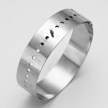 Adjustable Bangle Bracelets Gauge Sizer Stainless Steel Wristband Measuring Tool Jewelry Jewellery Making Tools
Adjustable Bangle Bracelets Gauge Sizer Stainless Steel Wristband Measuring Tool Jewelry Jewellery Making Tools