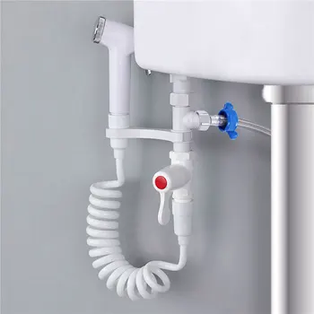ABS Portable Handheld Bidet Sprayer Set for Toilet,Retractable Spring Hose Adapter Free Mounting Bracket Switch Cleaning Tool
ABS Portable Handheld Bidet Sprayer Set for Toilet,Retractable Spring Hose Adapter Free Mounting Bracket Switch Cleaning Tool