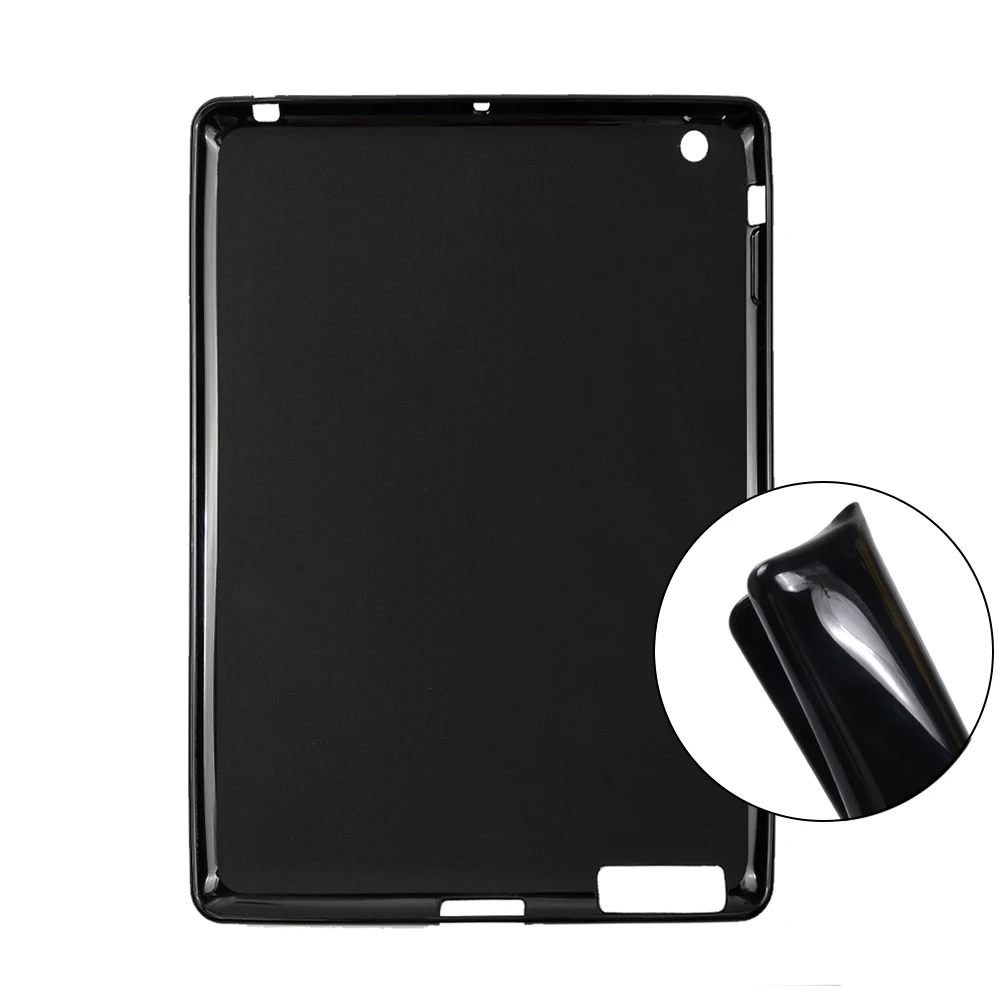Case For iPad 2 3 4 9.7 inch Soft Silicone Protective Shell For iPad 4/2/3 9.7'' ipad4 Shockproof Tablet Cover Bumper Funda
Case For iPad 2 3 4 9.7 inch Soft Silicone Protective Shell For iPad 4/2/3 9.7'' ipad4 Shockproof Tablet Cover Bumper Funda