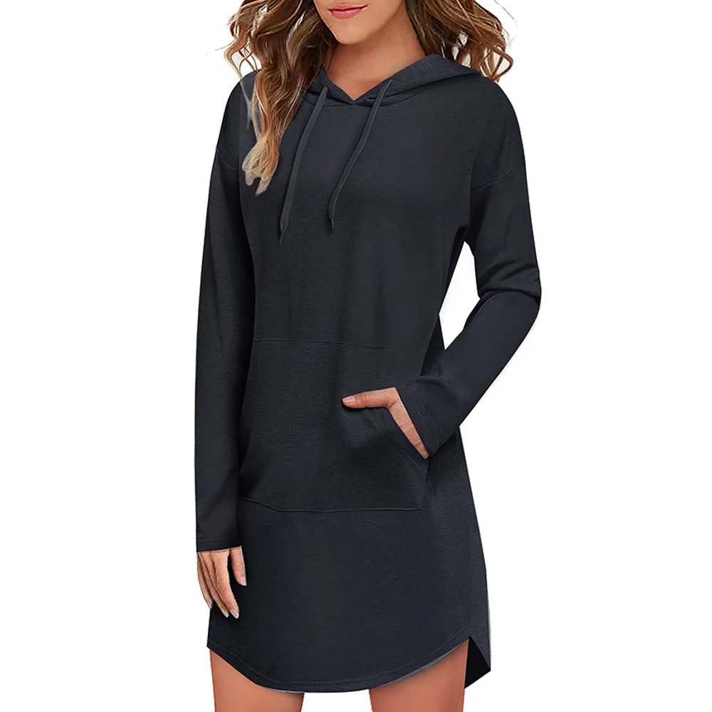 Fashion Women Autumn Hoody Sweatshirt Drawstring Solid Long Sleeve Loose Tracksuit EB557
Fashion Women Autumn Hoody Sweatshirt Drawstring Solid Long Sleeve Loose Tracksuit EB557