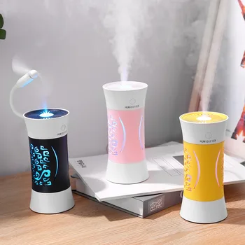 260ML Home air Humidifier USB Ultrasonic Aroma Essential Oil Diffuser 3 In 1 Mini Humidificador with LED Lamp USB Fan Mist Maker
260ML Home air Humidifier USB Ultrasonic Aroma Essential Oil Diffuser 3 In 1 Mini Humidificador with LED Lamp USB Fan Mist Maker
