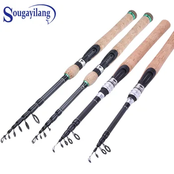Sougayilang 1.8m 2.1m 2.4m 2.7m Spinning Fishing Rod M Power Telescopic Carbon Fiber Portable Travel Pole Cork Wooden Handle
Sougayilang 1.8m 2.1m 2.4m 2.7m Spinning Fishing Rod M Power Telescopic Carbon Fiber Portable Travel Pole Cork Wooden Handle