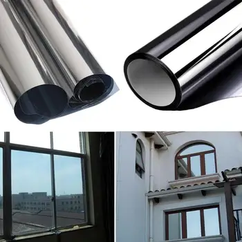 Width 60cm, Length 3/4/5 m One Way Mirror Window Film.Self-adhesive Reflective Privacy Glass Tint,Heat Control Solar film 
Width 60cm, Length 3/4/5 m One Way Mirror Window Film.Self-adhesive Reflective Privacy Glass Tint,Heat Control Solar film