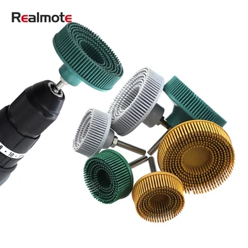 Realmote 3 Inch Electric Drill DISC Brush Emery Rubber Abrasive Deburring Polishing BRISTLE
Realmote 3 Inch Electric Drill DISC Brush Emery Rubber Abrasive Deburring Polishing BRISTLE