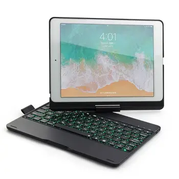 7 Colors Backlight Bluetooth Wireless Keyboard Rotatable 78Keys Keyboard w/ Protector Case for iPad Air/ iPad Air 2/ iPad Pro9.7
7 Colors Backlight Bluetooth Wireless Keyboard Rotatable 78Keys Keyboard w/ Protector Case for iPad Air/ iPad Air 2/ iPad Pro9.7