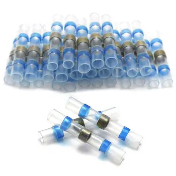 30pcs Solder Seal Heat Shrink Butt Splice Connectors Fully Insulated Waterproof Soldering Sleeve Tube Marine Automotive Copper E
30pcs Solder Seal Heat Shrink Butt Splice Connectors Fully Insulated Waterproof Soldering Sleeve Tube Marine Automotive Copper E
