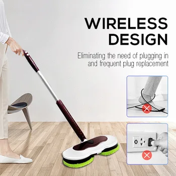 Electric Mop Intelligence Electric Mop Smart Electric Mop Dry and Wet Dual-Use Wireless 360° Rechargeable Premium Water Tank
Electric Mop Intelligence Electric Mop Smart Electric Mop Dry and Wet Dual-Use Wireless 360° Rechargeable Premium Water Tank