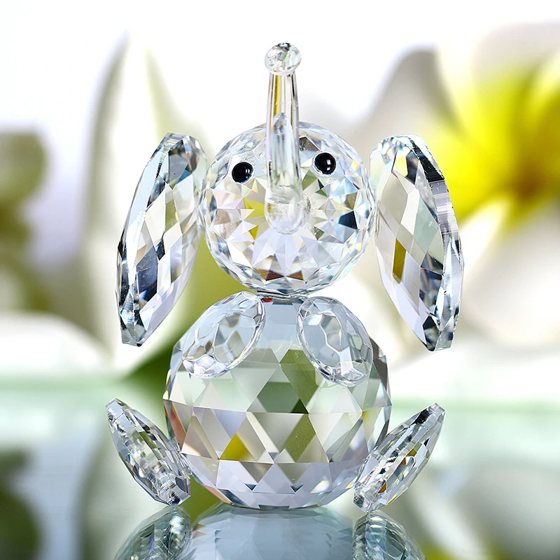 H&D Cut Crystal Elephant Animal Figurine Collection Glass Ornament Statue Home Table Paperweight Decorations Birthday Gift
H&D Cut Crystal Elephant Animal Figurine Collection Glass Ornament Statue Home Table Paperweight Decorations Birthday Gift