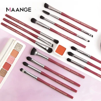 MAANGE 14 Pcs Make Up Brushes Set Professional Powder Blending Concealer Eyebrow Eyeshadow Brush Cosmetic Tools Kit Maquiagem
MAANGE 14 Pcs Make Up Brushes Set Professional Powder Blending Concealer Eyebrow Eyeshadow Brush Cosmetic Tools Kit Maquiagem