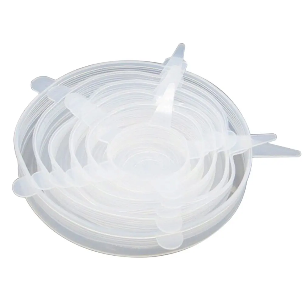 6 Pcs / Set Food Silicone Glassware Cover Multiple Sizes Lids For Cookware Bowl Pot Reusable Stretch Lids Kitchen Accessories
6 Pcs / Set Food Silicone Glassware Cover Multiple Sizes Lids For Cookware Bowl Pot Reusable Stretch Lids Kitchen Accessories