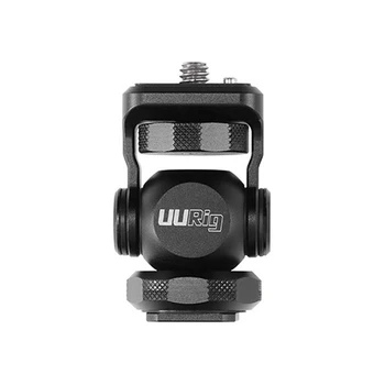 UURig R015 Monitor Bracket Mini Ballhead Gimbal with Cold Shoe Mount for Smart Phone Nikon Canon Sony DSLR Camera Accessories
UURig R015 Monitor Bracket Mini Ballhead Gimbal with Cold Shoe Mount for Smart Phone Nikon Canon Sony DSLR Camera Accessories