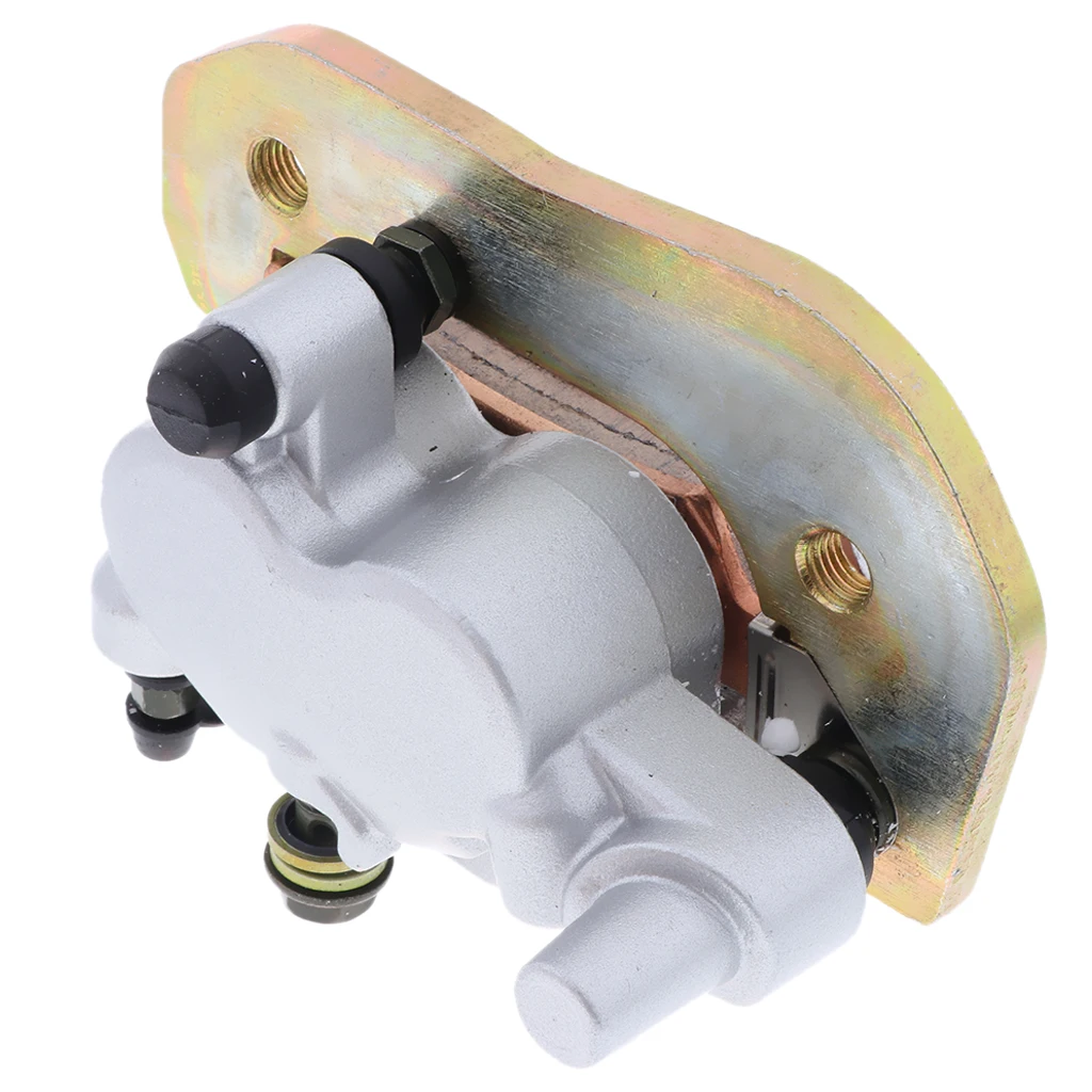 Silver Rear Brake Caliper Assembly Brake Master Cylinder Booster for Motorcross, Strong Corrosion Resistance Silver Rear Brake Caliper Assembly Brake Master Cylinder Booster for Motorcross, Strong Corrosion Resistance