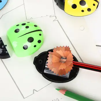 Pencil Sharpener Ladybird Dual-Hole Pencil Sharpener Students Stationery School Supplies Pencil Sharpener точилка для карандашей
Pencil Sharpener Ladybird Dual-Hole Pencil Sharpener Students Stationery School Supplies Pencil Sharpener точилка для карандашей