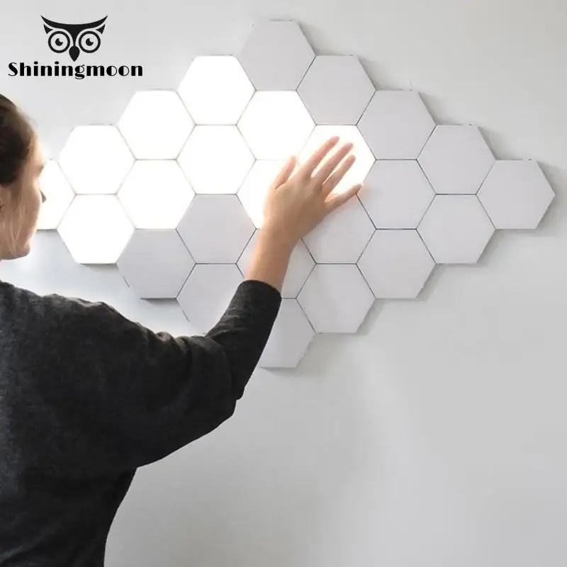 modern LED Wall Lamp loft British Creative Honeycomb Modular Assembly Helios Touch Wall Lamps Quantum lamp Magnetic Wall Light
modern LED Wall Lamp loft British Creative Honeycomb Modular Assembly Helios Touch Wall Lamps Quantum lamp Magnetic Wall Light