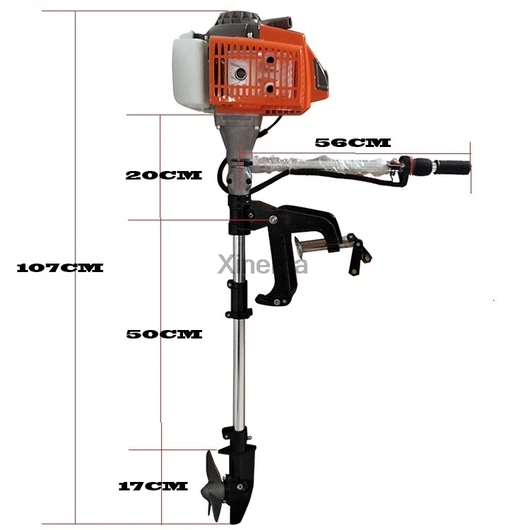 Двигатель для рыболовной лодки подвесной мотор надувной морской двигатель Gasonline