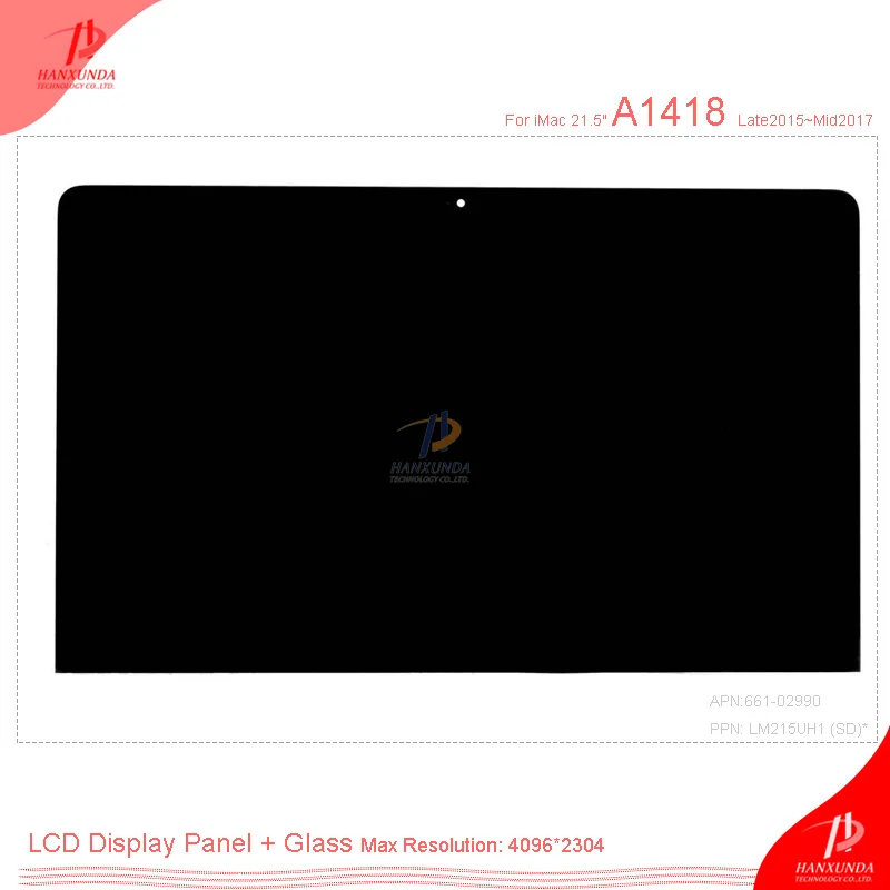 Genuine for Apple iMac 21.5" A1418 LCD Screen Display Assembly LM215UH1 2015 661-02990 LCD Display Panel with Glass
Genuine for Apple iMac 21.5" A1418 LCD Screen Display Assembly LM215UH1 2015 661-02990 LCD Display Panel with Glass