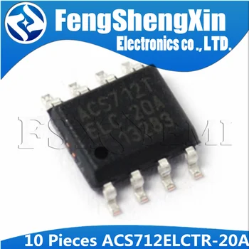 10PCS ACS712ELCTR-20A SOP-8 ACS712-20A ACS712T ACS712TELC-20A ACS712 Fully Integrated, Hall Effect-Based Linear Current Sensor
10PCS ACS712ELCTR-20A SOP-8 ACS712-20A ACS712T ACS712TELC-20A ACS712 Fully Integrated, Hall Effect-Based Linear Current Sensor
