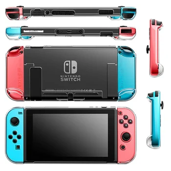 Crystal Protective Shell For Nintendo Switch PC Hard Cover Shell Transparent Anti-fall Full Case For Nintendo Switch Accessories
Crystal Protective Shell For Nintendo Switch PC Hard Cover Shell Transparent Anti-fall Full Case For Nintendo Switch Accessories