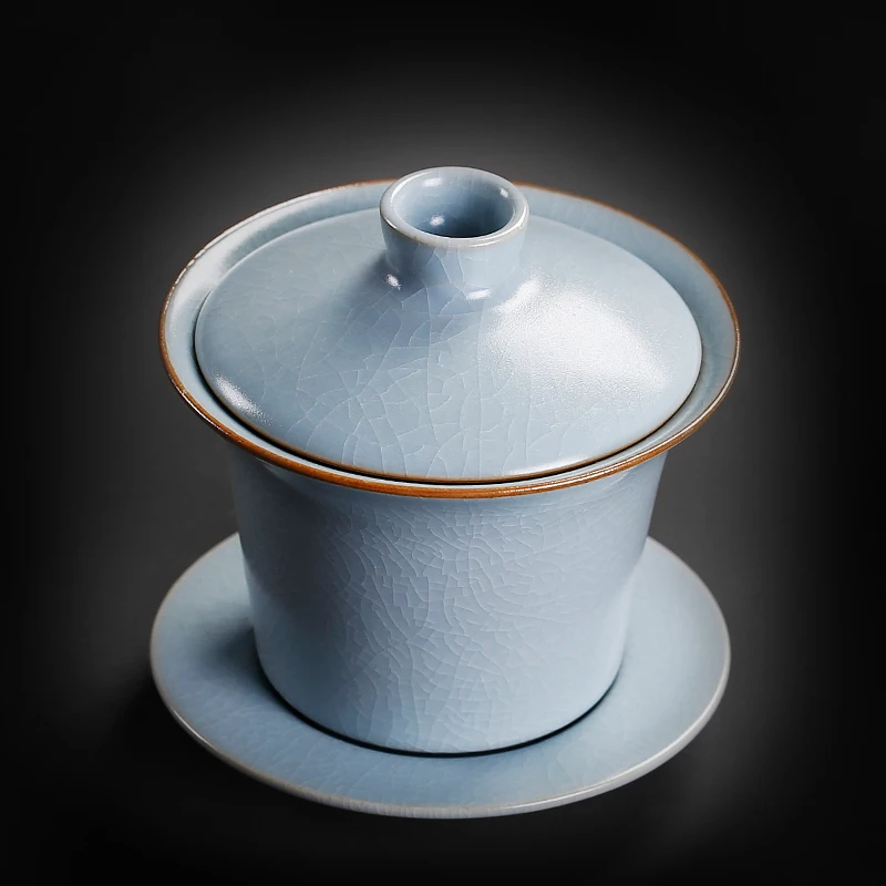 175ml Ruyao kungfu tea ceremony retro tea making cup covering slice opening large tea cup ceramic tea making device tea
175ml Ruyao kungfu tea ceremony retro tea making cup covering slice opening large tea cup ceramic tea making device tea