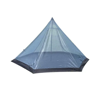 Outdoor Mesh Teepee Ultralight Mesh Inner Tent for Wild Haven Hot Tent Camping Tent
Outdoor Mesh Teepee Ultralight Mesh Inner Tent for Wild Haven Hot Tent Camping Tent
