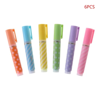 6pcs Cute Mini Highlighter Pen Marker Pens School Office Supply Stationery Gift
6pcs Cute Mini Highlighter Pen Marker Pens School Office Supply Stationery Gift