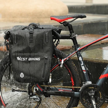 Reflective Pannier Bags Waterproof MTB Bicycle Carrier Tail Rack 25L for WEST BIKING Outdoor Cycle Biking Entertainment
Reflective Pannier Bags Waterproof MTB Bicycle Carrier Tail Rack 25L for WEST BIKING Outdoor Cycle Biking Entertainment