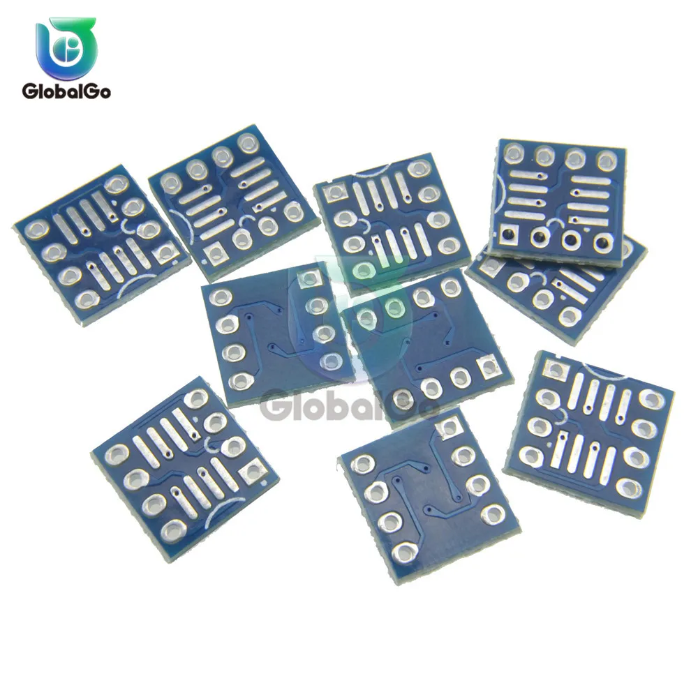 10 шт./лот SOP8 SO8 SOIC8 К DIP8 плата интерфейса Pcb адаптер пластина штырь шаг 2 54 мм