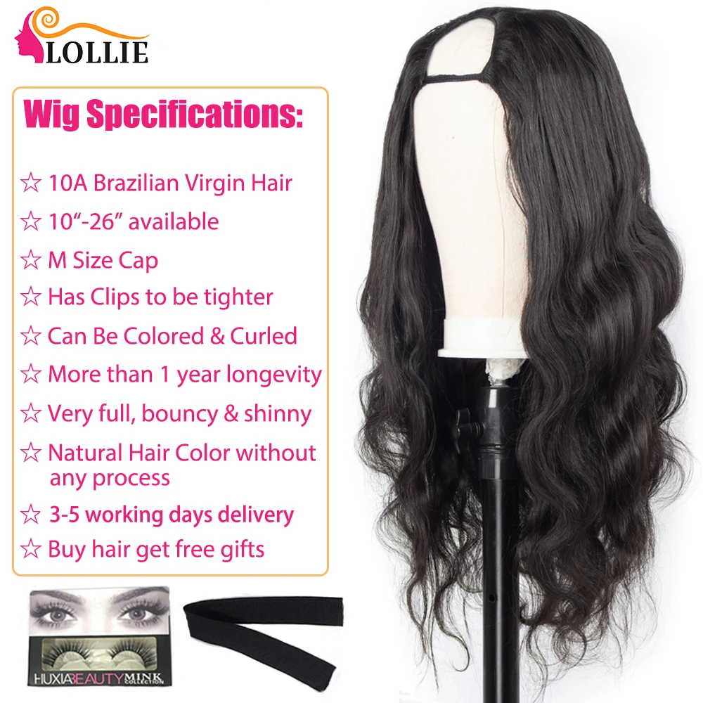 specifications for u part wig 1