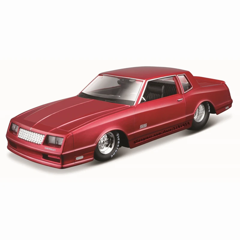 Литая под давлением модель статического автомобиля Maisto 1:24 1986, из сплава, для Шевроле Монте-Карло, Авторизованная коллекция, игрушечный инструмент
Литая под давлением модель статического автомобиля Maisto 1:24 1986, из сплава, для Шевроле Монте-Карло, Авторизованная коллекция, игрушечный инструмент