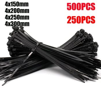 500Pcs Nylon Cable Self-locking Plastic Wire Zip Ties Set 4*150 4*200 4*300 MRO & Industrial Supply Fasteners & Hardware Cable
500Pcs Nylon Cable Self-locking Plastic Wire Zip Ties Set 4*150 4*200 4*300 MRO & Industrial Supply Fasteners & Hardware Cable