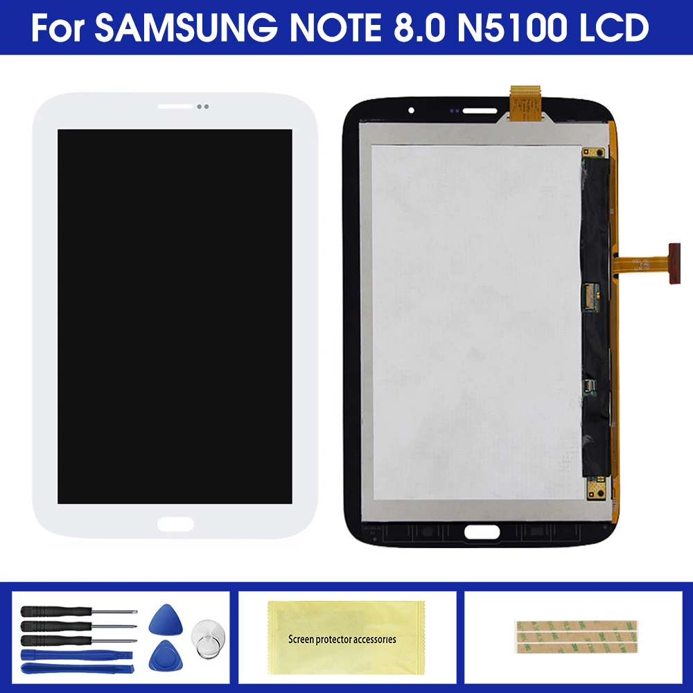 For Samsung Galaxy Note 8 GT- N5100 N5110 LCD Display Touch Screen Digitizer Panel Glass Panel Monitor Assembly Replacement
For Samsung Galaxy Note 8 GT- N5100 N5110 LCD Display Touch Screen Digitizer Panel Glass Panel Monitor Assembly Replacement