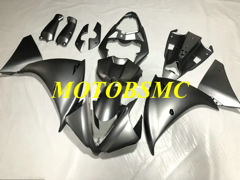 Комплект обтекателей под давлением для YZFR1 13 14 YZF R1 YZF1000 2013 2014 ABS черный обтекатель +