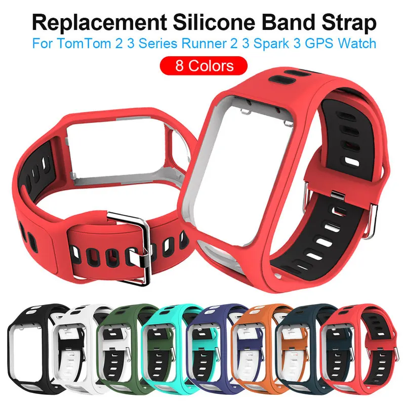 Silicone Replacement Watchband for Tom Tom 2 3 Series Watch Strap Wrist Band Strap for TomTom Runner 2 3 GPS Watch
Silicone Replacement Watchband for Tom Tom 2 3 Series Watch Strap Wrist Band Strap for TomTom Runner 2 3 GPS Watch