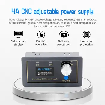 CNC DC DC Buck Boost Converter CC CV 0.5-30V 4A Power Module Adjustable Regulated power supply For Solar Battery Charging
CNC DC DC Buck Boost Converter CC CV 0.5-30V 4A Power Module Adjustable Regulated power supply For Solar Battery Charging