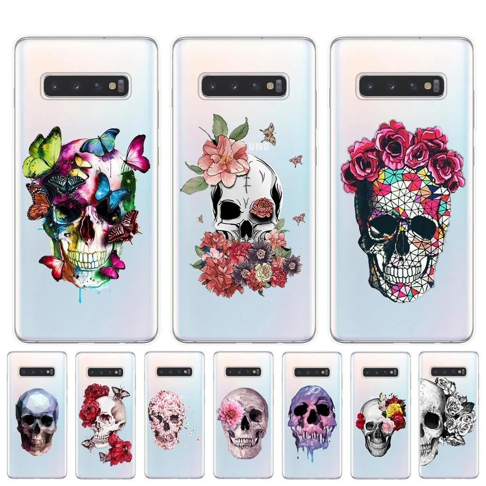Retro Skulls With Roses Pattern Phone Cover For Coque Samsung Galaxy S6 S7 Edge S8 S9 S10 Plus Lite 5G S10E Cases Soft TPU Capa
Retro Skulls With Roses Pattern Phone Cover For Coque Samsung Galaxy S6 S7 Edge S8 S9 S10 Plus Lite 5G S10E Cases Soft TPU Capa