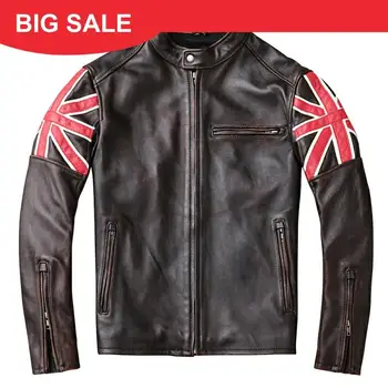 2020 Vintage Brown Men Slim Fit Biker's Leather Jacket Plus Size XXXXL Genuine Cowhide American Motorcycle Coat FREE SHIPPING
2020 Vintage Brown Men Slim Fit Biker's Leather Jacket Plus Size XXXXL Genuine Cowhide American Motorcycle Coat FREE SHIPPING