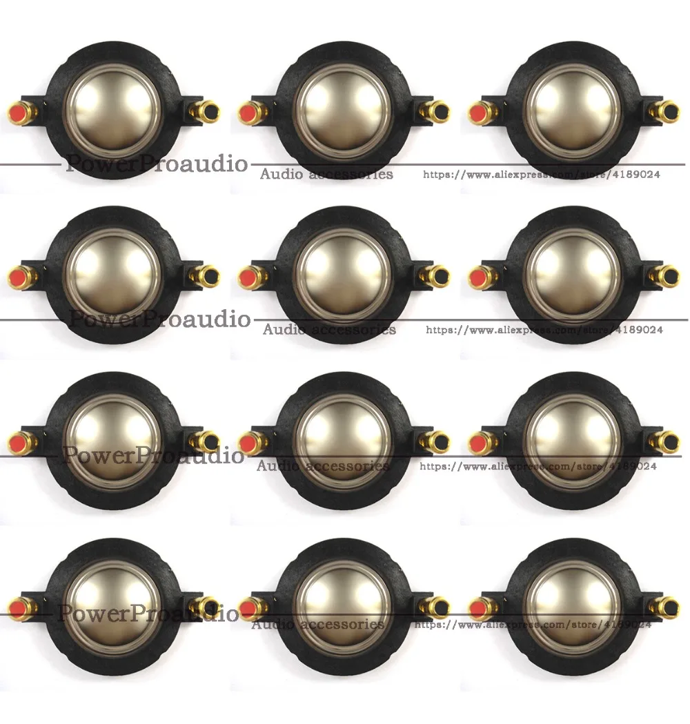 12PCS/LOT 34.4MM Tweeter Diaphragm Voice Coil Titanium Film aluminum Driver 34.5 core components
12PCS/LOT 34.4MM Tweeter Diaphragm Voice Coil Titanium Film aluminum Driver 34.5 core components