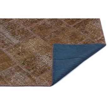 Handmade Brown Vintage Overdyed Patchwork Area Rug 120x180 Cm-3'11''X5'11''
Handmade Brown Vintage Overdyed Patchwork Area Rug 120x180 Cm-3'11''X5'11''