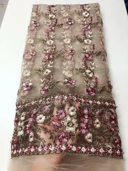 2019 High Quality Beaded Lace Fabric Wedding / African With Beads Nigerian French Lace Fabric FJU22
2019 High Quality Beaded Lace Fabric Wedding / African With Beads Nigerian French Lace Fabric FJU22