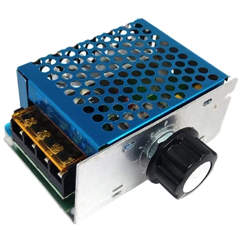 Motor Speed Controller 4000W Adjustable Voltage Regulator SCR High Power Temperature Governor Dimmer Controller
Motor Speed Controller 4000W Adjustable Voltage Regulator SCR High Power Temperature Governor Dimmer Controller