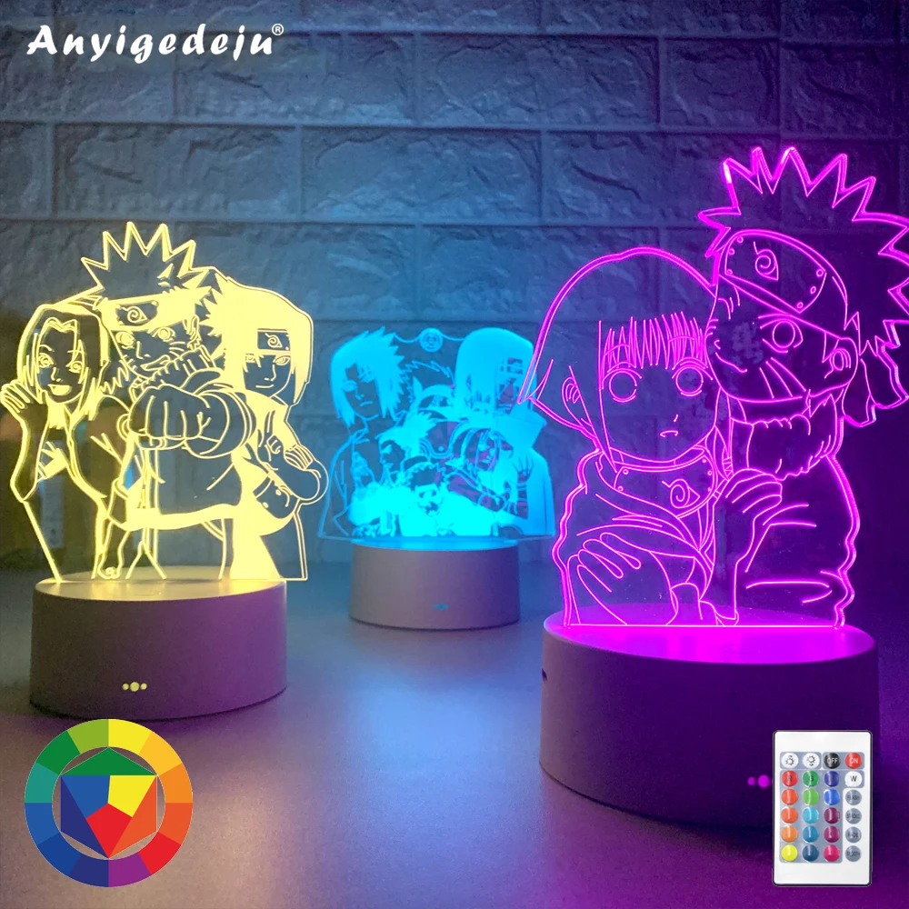 Newest 3D LED Night Lights Naruto Sasuke Itachi Action Figure 7 Colors Touch Optical Illusion Table Lamps Home Decoration Model
Newest 3D LED Night Lights Naruto Sasuke Itachi Action Figure 7 Colors Touch Optical Illusion Table Lamps Home Decoration Model