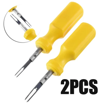 2Pcs Car Terminal Removal Tool with Wire Connector Pin Release Puller Sheet Metal Tools For Audi
2Pcs Car Terminal Removal Tool with Wire Connector Pin Release Puller Sheet Metal Tools For Audi
