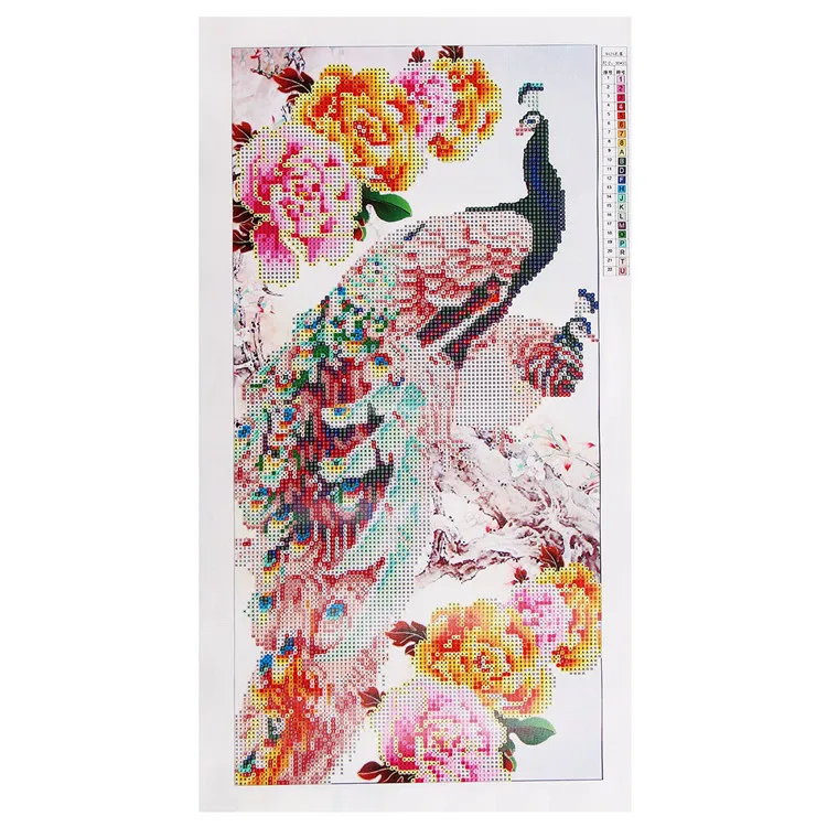 5d Diy Diamond Painting Cross Stitch Peacock Peony Floral Diamond Embroidery Home Decoration DIY Gift Crafts 30*55cm
5d Diy Diamond Painting Cross Stitch Peacock Peony Floral Diamond Embroidery Home Decoration DIY Gift Crafts 30*55cm