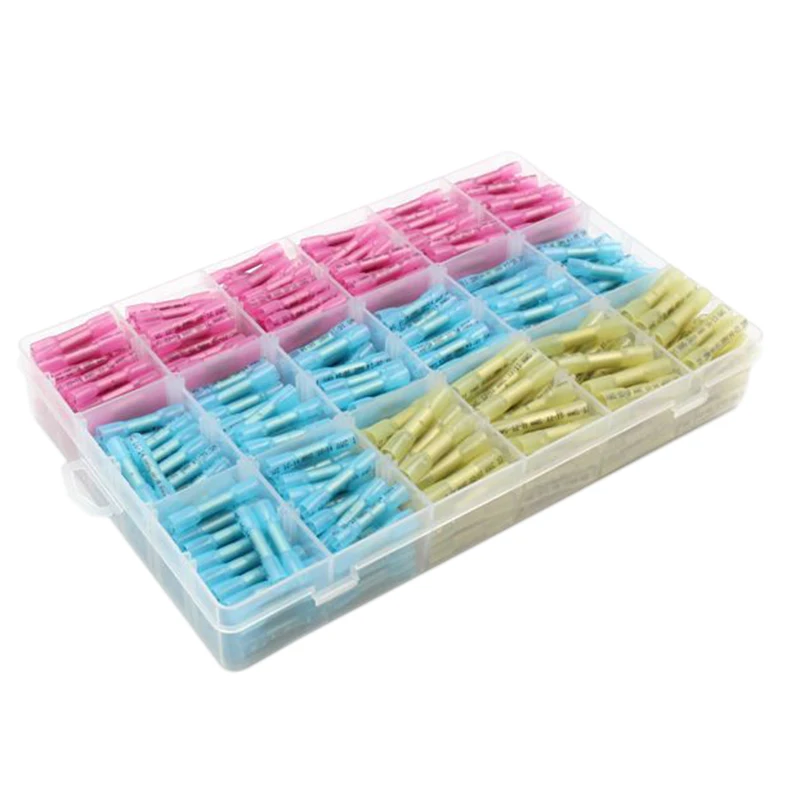 700 PCS Heat Shrink Butt Connectors Electrical Connectors Wire Terminals Insulated Waterproof Marine Automotive Crimp Connector
700 PCS Heat Shrink Butt Connectors Electrical Connectors Wire Terminals Insulated Waterproof Marine Automotive Crimp Connector