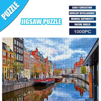 City View Puzzles 1000 pcs Large Puzzle Game Interesting Toy Personalized Gift educational Toys rompecabezas развивающие игрушки
City View Puzzles 1000 pcs Large Puzzle Game Interesting Toy Personalized Gift educational Toys rompecabezas развивающие игрушки